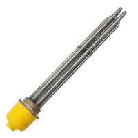 Блок ТЭН-6,0кВт 220В (320мм.) G1 1/2" нерж/латунь (трубка + колпак) HTH